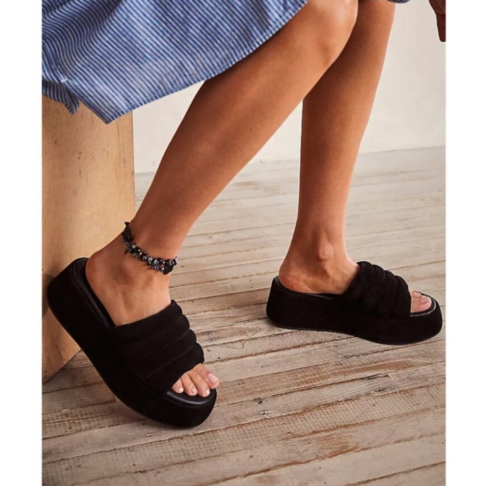 Free People Almost Paradise Platform Sandal